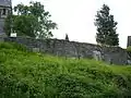 Welschenmauer – erbaut vermutlich im 12. Jahrhundert (welsch = fremd)