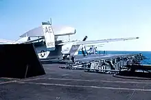 E-1B der Staffel VAW-121 1970 auf der USS Franklin D. Roosevelt