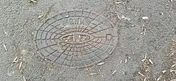 Grundwassermesspunkt in Frankfurt