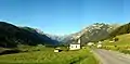 Gschnitztal Blick Richtung Westen, ~1 km vor Trins