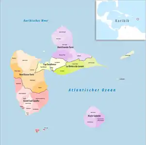 Gemeindeverbände in Guadeloupe