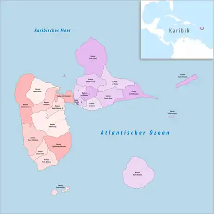 Kantone in Guadeloupe