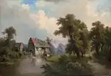 Alte Mühle an einem Gebirgsbach