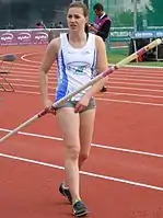 Ninon Guillon-RomarinGeteilter Rang zehn mit 4,30 m