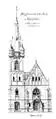 Frontansicht der Kirche