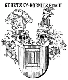 Wappen der Freiherren von Guretzky-Kornitz
