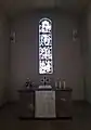 Altar im Zentrum des Altarraums