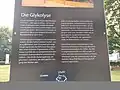 Stele zum Gedenken an Gustav Embden