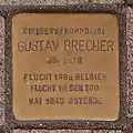 Stolperstein vor der Hamburgischen Staatsoper