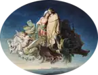 Der Triumph der Liebe (Szene aus Wielands Verserzählung Oberon)