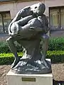 Mannen med kvinnen i favn, 1905