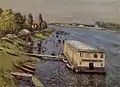 Gustave Caillebotte: Der Ponton von Argenteuil, 1883