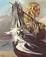 Gustave Courbet:Mädchen mit Möwen1865