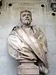 Büste Gustave Larroumet am Théâtre-Français au Palais-Royal, Paris.