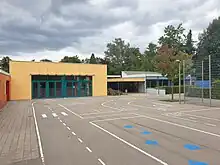 Hof und Eingang