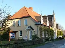 Gutshaus Lüdershagen Seitenansicht