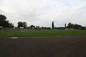 Stadion mit Tribüne