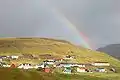 Ortsansicht von Hósvík