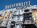 überdachte Achterbahn 'Höllenblitz' 2010