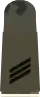 Feldanzug Hauptgefreiter Militärmusikdienst (Aufschiebeschlaufen, oliv, schwarze Dienstgradabzeichen)