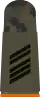 Feldanzug Oberstabsgefreiter Feldjägertruppe (Aufschiebeschlaufen, oliv, schwarze Dienstgradabzeichen)