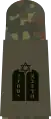 Aufschiebeschlaufe des Militärrabbiners im Bereich Heeres-/ Luftwaffenuniform­träger