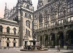 Historische Ansicht um 1900