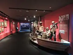 Musizierende Seeräuber-Figurengruppe