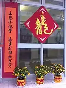Kumquats vor der Katholischen Schule