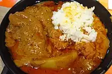 Hähnchencurry mit Reis, 2018