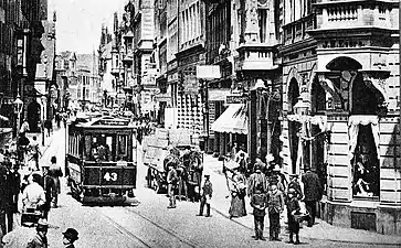 Blick vom Kohlmarkt, 1902