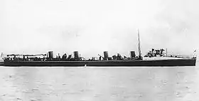 HMS Virago aus der ersten Serie der Laird 30-knotter
