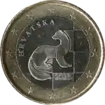 1 Euro Kroatien