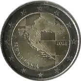 2 Euro Kroatien