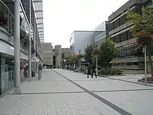 Auf dem Campus der Brunel University