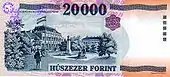20000 Forint Rückseite