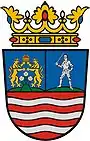 Wappen des Komitats Győr-Moson-Sopron