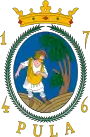 Wappen von Pula