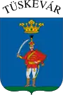 Wappen von Tüskevár