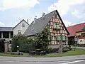 Grünanlage mit Brunnen