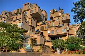 Geometrie: Das Design des Habitat 67 basiert auf Quadern.