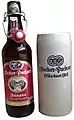 Hacker-Pschorr Animator (Doppelbock) und Bierkrug