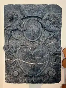 Herz-Epitaph von Franz Alexander von Nassau-Hadamar