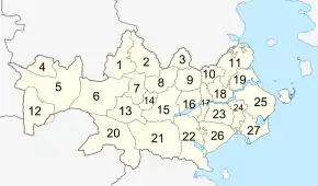 Kirchspiele der Kommune