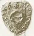 Siegel des Rotger von Hadewich (1371)