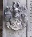 Wappen auf Epitaph des Bertholt von Barkhausen (1584)
