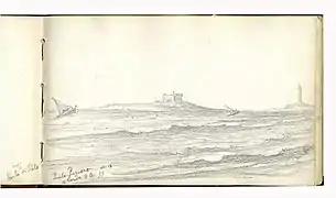 3. April 1876. Portopalo di Capo Passero