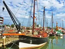 Die 1911 gebaute Margaretha im Museumshafen Büsum