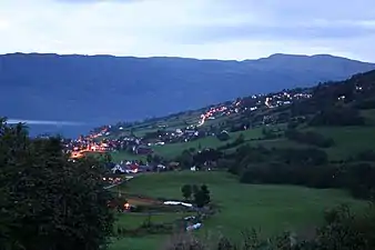 Blick auf Hafslo