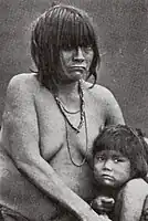 „Grete“ († 16. oder 17. Februar 1882) mit ihrem Kind „Dickkopf“